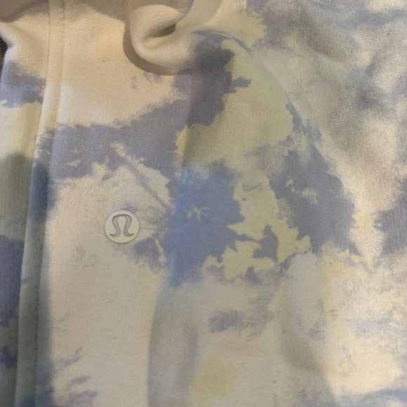 Lululemon Scuba High-Rise Jogger 7/8 Length Orbital Tie Dye Antique White Multi - Picture 3 of 5